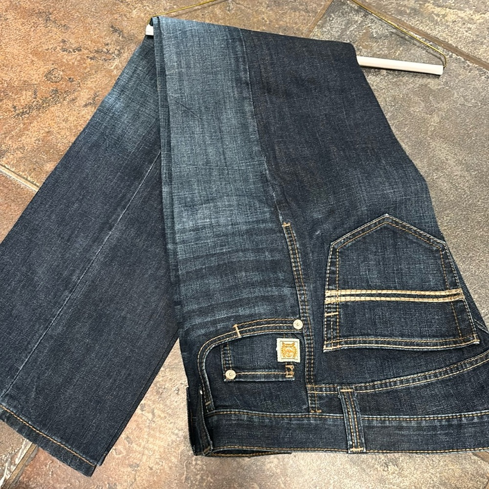 Cinch Carter 2.0 dark wash western jeans